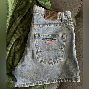 Vintage High Waisted Polo Ralph Lauren Shorts Great Condition
